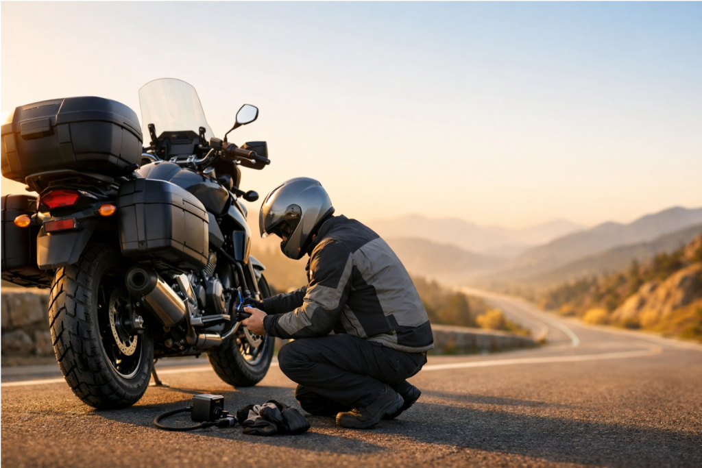 How to Select the Tires to Use on Heavy Touring Motorcycles
