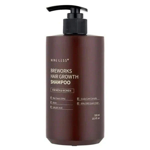 Organic Hair Growth Shampoo for Stronger Roots and Longer Hair